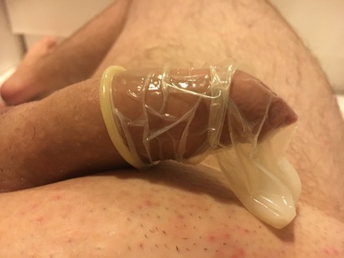 nzsissyme - Request from a follower for some more condom pics.