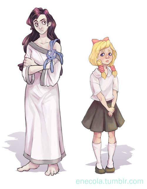 enecola - Finished Edna and Lilli!They are the protagonists of...