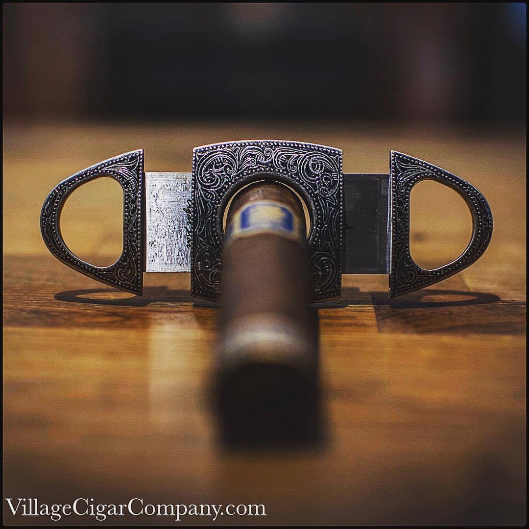 A cutter doesn’t have to be “just a cutter”. It can have style & class.
Look no further than this new addition to our assortment of cigar accoutrements from our good friends at Cigar Star.
Sharp, precise & a touch of class.
Grab yours along with our...