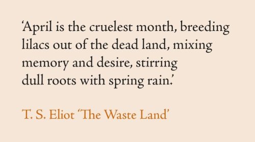themaninthegreenshirt - The Waste Land by T. S. Eliot