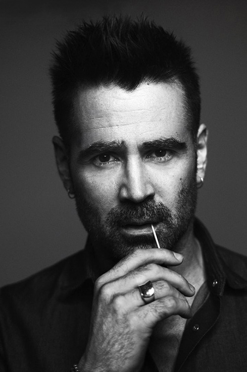 colinfarrelldaily - Colin Farrell photographed for The Hollywood...