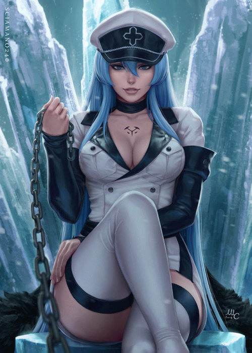 Esdeath from Akame ga Kill!, winner of the last poll on...