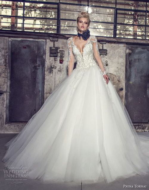 (via Pnina Tornai 2019 Wedding Dresses — “Love” Bridal...