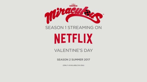 miraculousdaily - Miraculous Ladybug S1 will be available for...