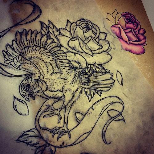 tattoo drawing on Tumblr