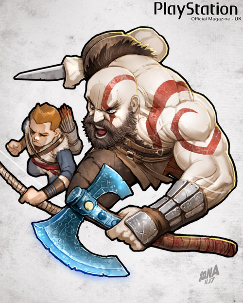 dna-1 - GOD OF WAR is out TOMORROW, April 20th, you guys! This...