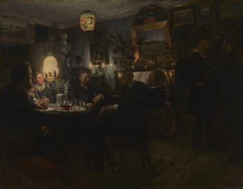 Viggo Johansen, My Friends, 1887.