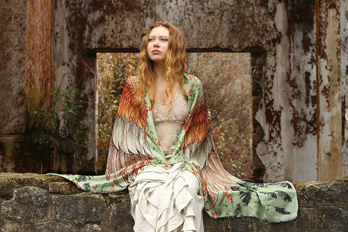 culturenlifestyle - Stunning Conceptual Scarves Mimic the Wings...