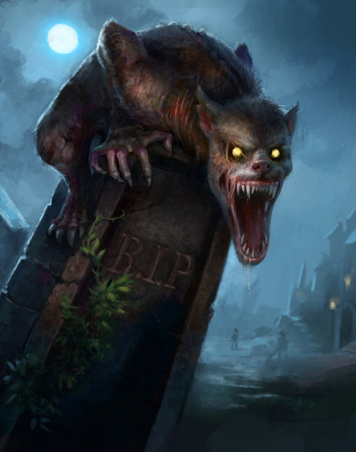 johnny-dynamo:Werewolf by Darya Malabra
