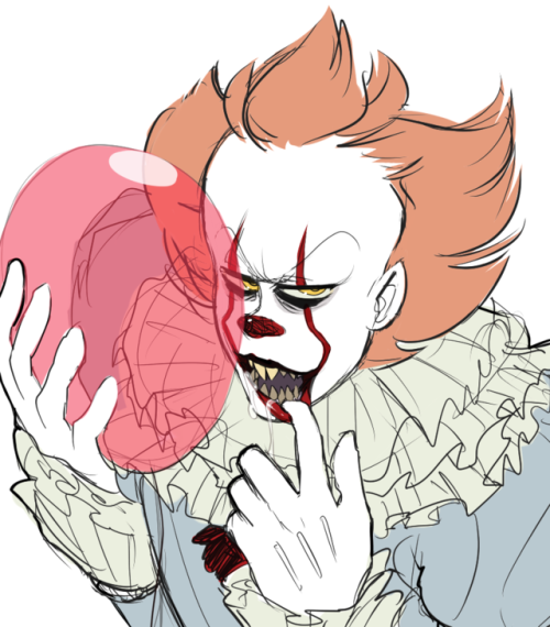 tesazombie - Pennywise x Balloon is my new OTP 