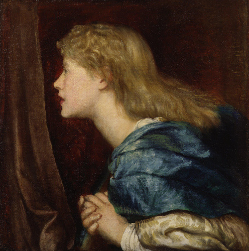 george-frederick-watts - Dame (Alice) Ellen Terry, 1864, George...