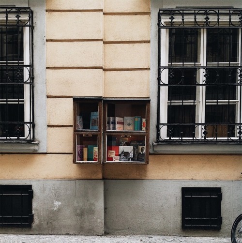 thecornercoffeeshop:Lovely bookstore in Vienna where I picked up...