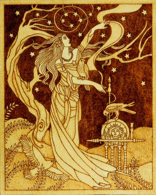 goldisblood:“Frigg, Norse Goddess of Wisdom, Wife of...