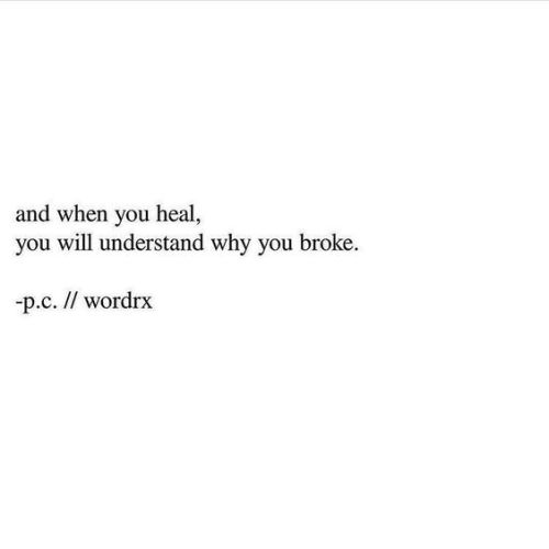 quotesndnotes - and when you heal, you will understand why you...