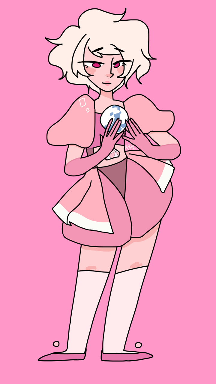I drew another pink diamond and I’m really proud of it!