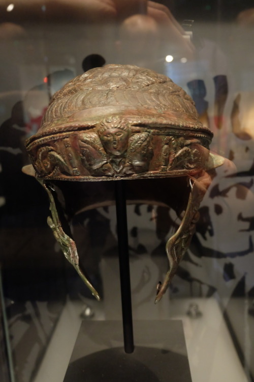 barbucomedie:Roman Cavalry Helmet from the Lower Rhine dated...