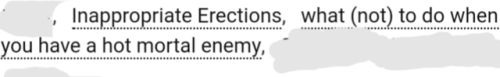 ao3tagoftheday - [Image Description - Tags reading “innapropriate...