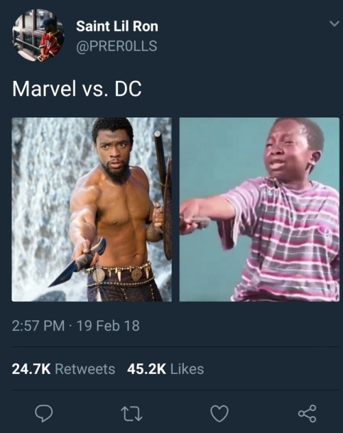 browsedankmemes - Marvel vs. DC (via /r/BlackPeopleTwitter)