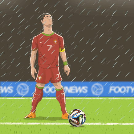 The World Cup is coming, Cristiano Deep breaths. With Dan Leydon’s excitement building as we edge closer to kick-off, he illustrated a moment we’re sure to see in Brazil.