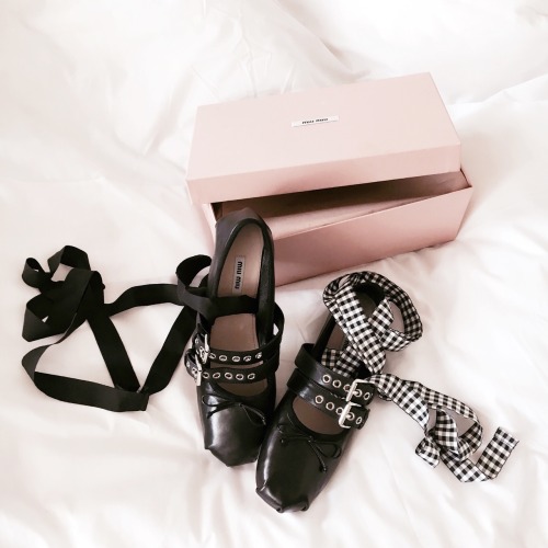 cheyanne-xo - Loving my new Miu Miu ballerina shoes ♡˖꒰ᵕ༚ᵕ⑅꒱