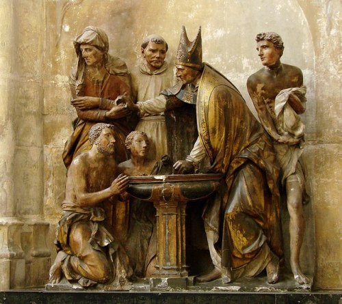 cristianocattolico1 - Battesimo di Sant’AgostinoCathédrale...