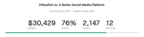 pillowfort-io - Pillowfort.io’s Kickstarter is over 75% funded!...