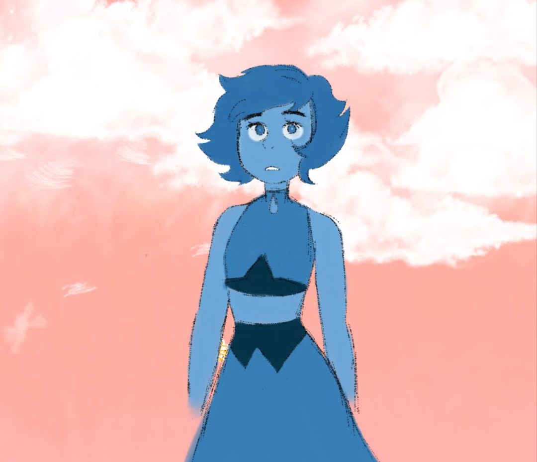 Lapis Lazuli 🌌 I can’t believe I forgot her hands, but not bad for a first digital 😊
