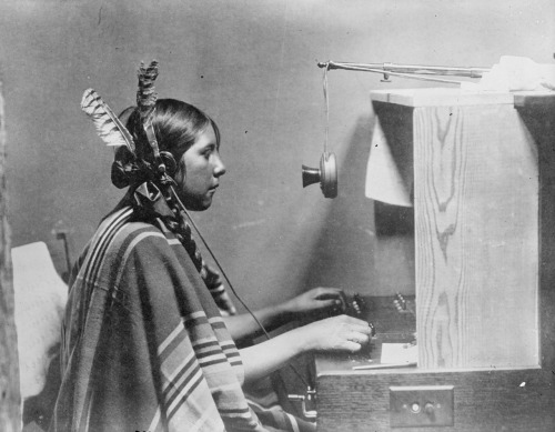 historicaltimes - Helen, a Native American telephone and...
