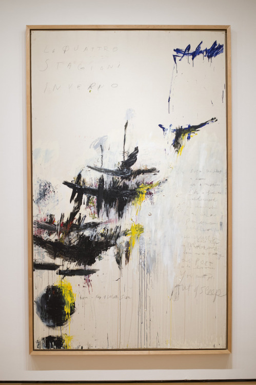 paintedout - Cy Twombly, Quattro Stagioni (The Four Seasons),...