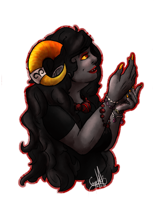Your name is ARADIA MEGIDO, though nowadays, you’re more...
