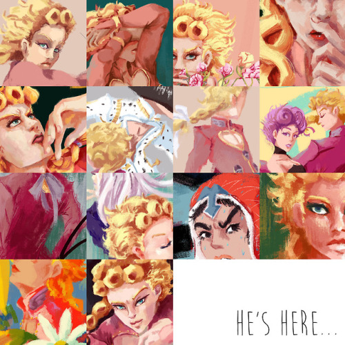 asea-quinn - He’s here…finally…Here’s all 14 of my Giorno’s from...