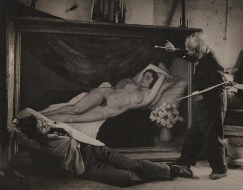 themaninthegreenshirt - Picasso Posing as the Artist with Jean...