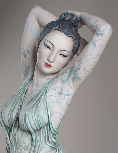 thecollectibles:Beauty byQi Sheng Luo