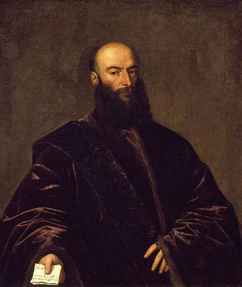 artist-titian:Portrait of Jacopo (Giacomo) Dolfin,...