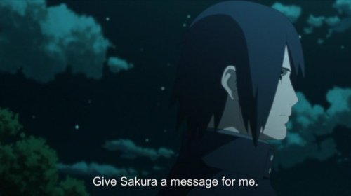 uchihasasukerules - Sasuke loves his wife.