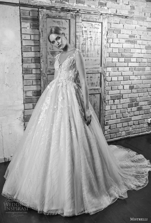 (via Mistrelli 2019 Wedding Dresses — “Modern Renaissance”...
