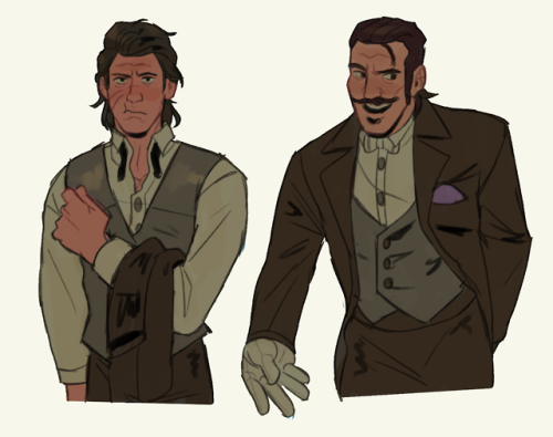 cherryspliced - Cowboys all dressed up and looking dapper~