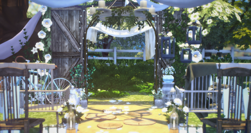 something-wicked-sims - ♪ Daisy Fay Wedding Venue - part one ♫