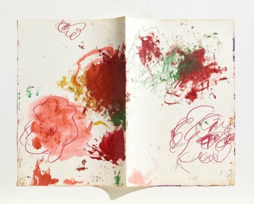 paintedout - Cy Twombly, “Untitled (In Beauty it is finished),”...