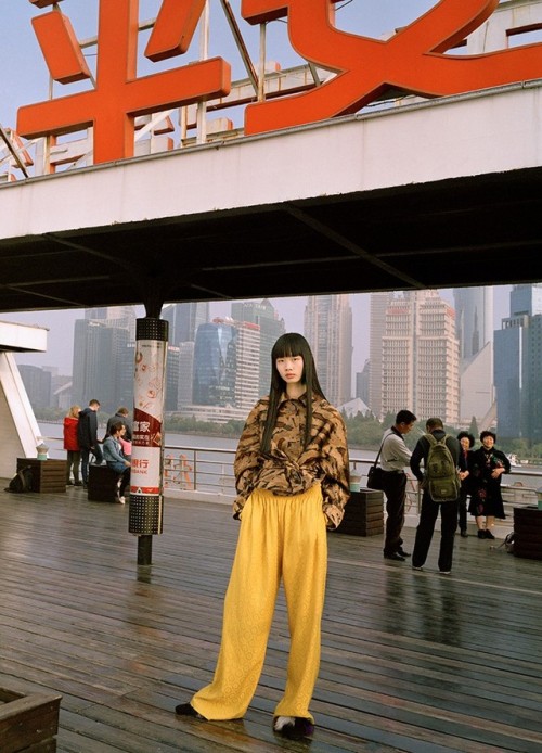 anammv - Huan Zhou in Juliet on the Bund for Modern Weekly China...