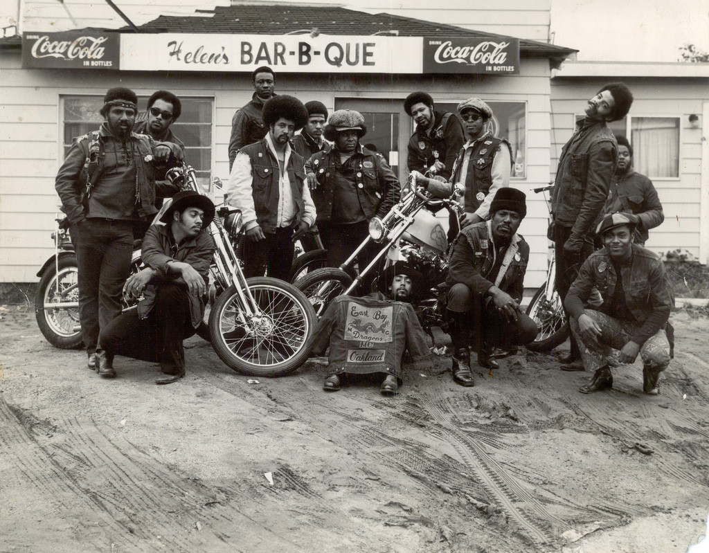 East Bay Dragons, первый черный клуб байкеров, Окленд, Калифорния, 1960-е годы
