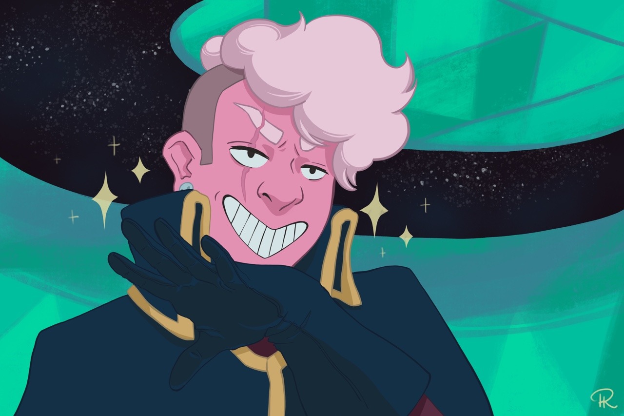 Just finished my first ever screencap redraw! Straight-up took me almost 5 hours lol but I’m super happy with the results! (Redraw from Steven Universe, Lars of the Stars)