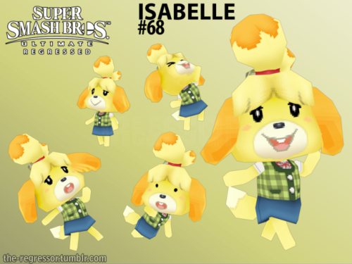 Isabelle!!!Other fighters - Super Smash Bros Ultimate Regressed...