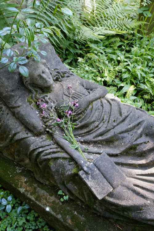 scavengedluxury - The grave of Caroline Christine Walter in the...