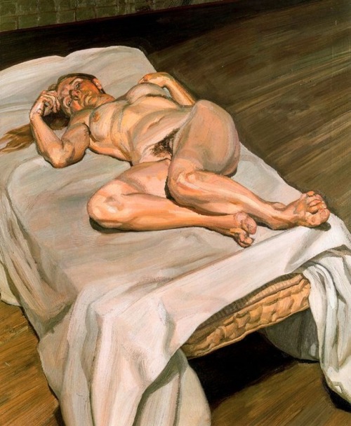 expressionism-art - Night Portrait, 1985, Lucian Freud Size - ...