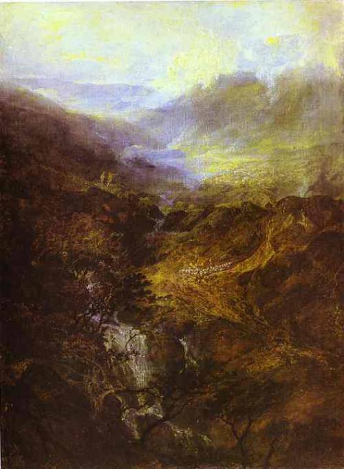 Morning Amongst the Coniston Fells, Cumberland, 1798, William...