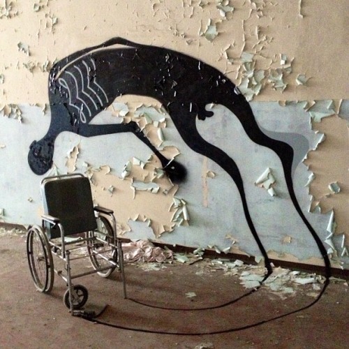asylum-art - Herbert Baglione–“1000 Shadows” Project on...