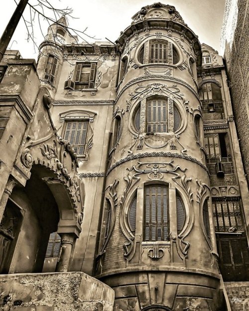 speciesbarocus - Art Nouveau building in Cairo.> Photo...