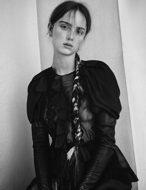 ladybluefox666 - Rianne Van Rompaey by Paolo Roversi for AnOther...