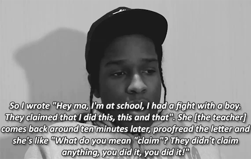 asvpxrockyx - A$AP Rocky experiences discrimination in the early...